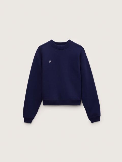 PANGAIA Womens Heavyweight Sweatshirt - Ocean Navy
