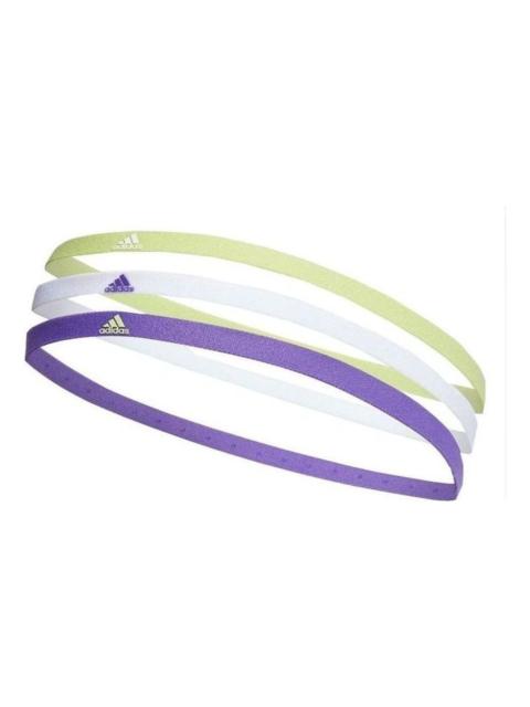 adidas adidas Hairband 3 Pack 'Green Purple White' HD7318