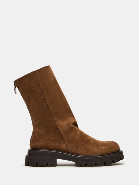 STEVE MADDEN LAMI DARK TAUPE SUEDE