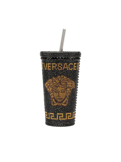 VERSACE Medusa crystal-embellished travel cup