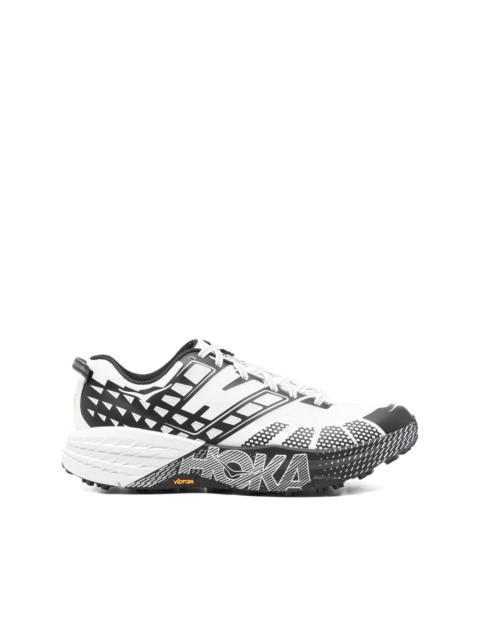 geometric-pattern sneakers