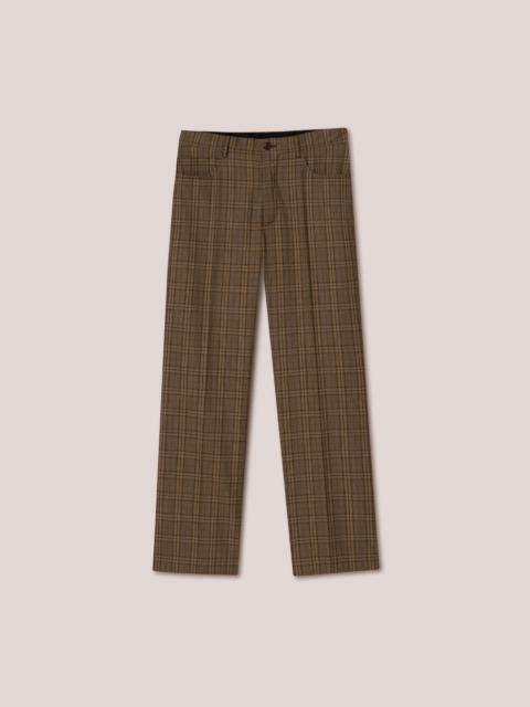 Nanushka RIAN - Summer suiting straight-leg pants - Camel