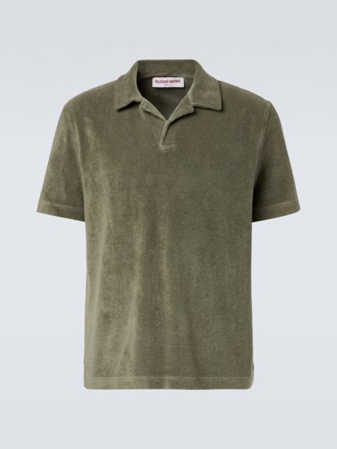 ORLEBAR BROWN Terry Resort cotton terry polo shirt