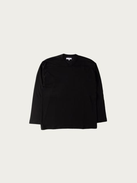 L/S Football T-Shirt - Black