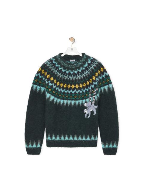 Loewe Sweater in mohair blend