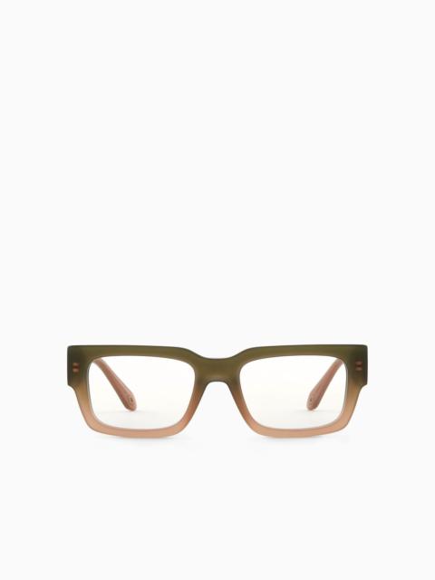 Men’s square eyeglasses