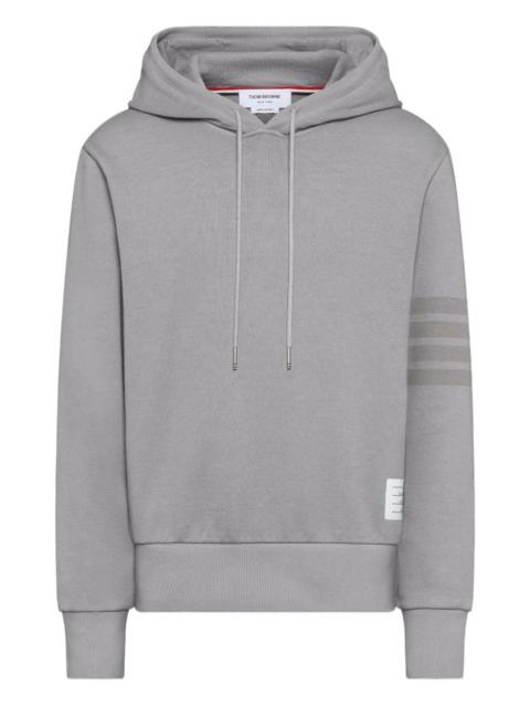 Thom Browne loopback four-bar hoodie