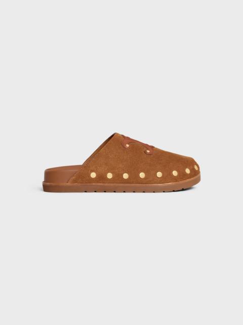CELINE Celine Pitea Suede Sandals | worldclassfashion