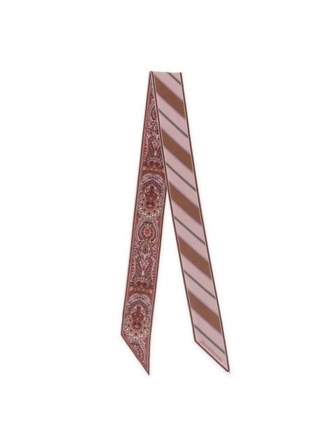 Zimmermann PRINTED SILK RIBBON SCARF