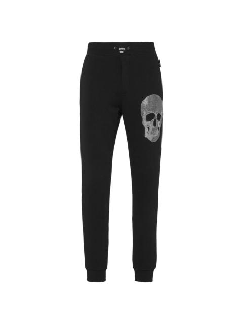 rhinestone-embellished Skull joggers