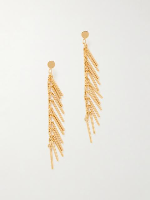 Jil Sander Gold-tone Earrings