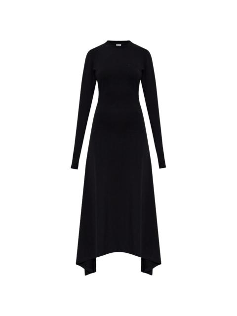 VETEMENTS logo-embroidered maxi dress