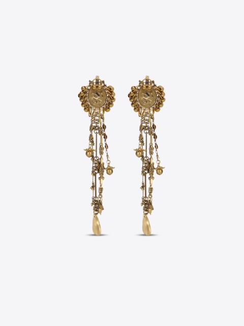 Dries Van Noten LONG PENDANT EARRINGS