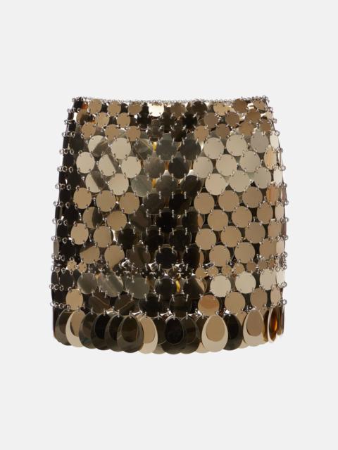 rabanne Sequined miniskirt