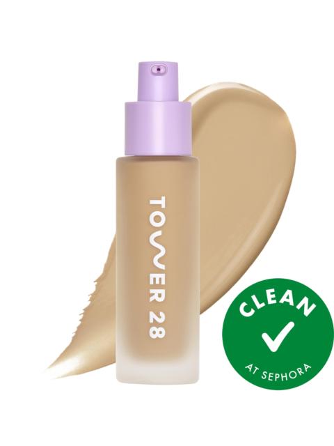 Tower 28 Beauty Swipe Serum Non-Acnegenic Foundation with Medium Buildable Coverage