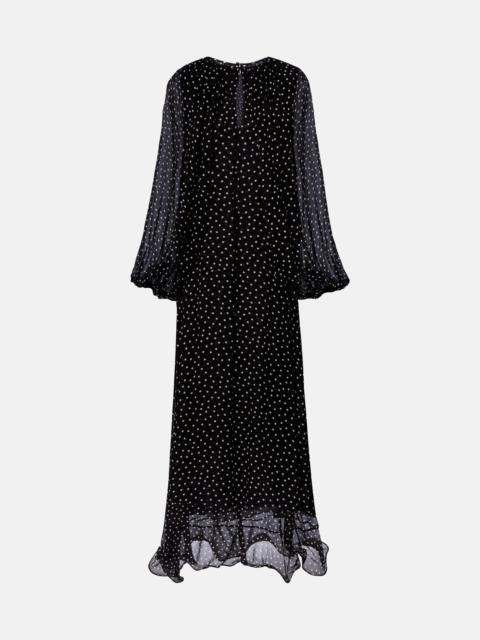 DOROTHEE SCHUMACHER Dancing Dots polka-dot maxi dress