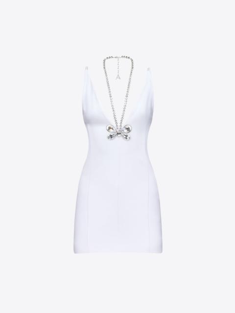 AREA CRYSTAL BUTTERFLY MINI DRESS