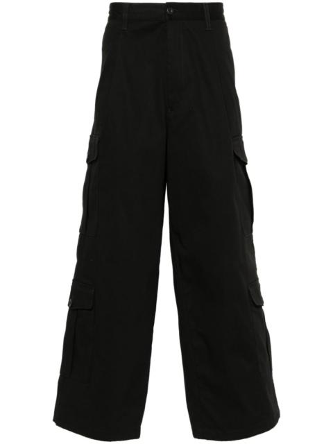 EMPORIO ARMANI twill-weave cargo pants