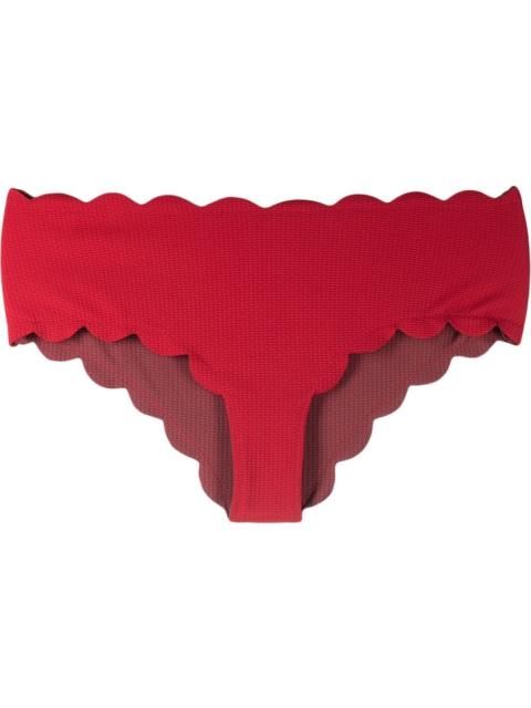 MARYSIA Spring scallop-edge bikini bottoms
