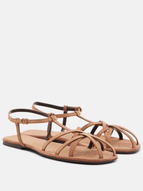 herbert levine The Catch suede sandals