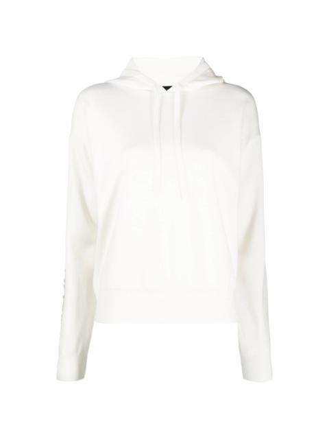 logo pullover hoodie