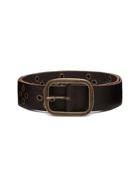 DSQUARED2 Brown Vintage Buckle Belt