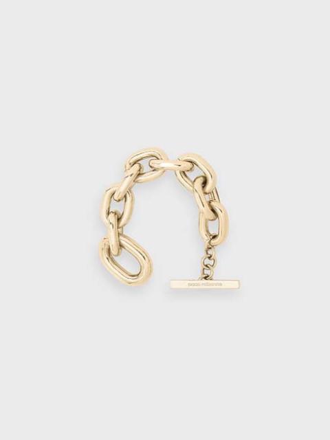 Paco Rabanne GOLD-TONE, ICONIC BRASS CHAIN BRACELET