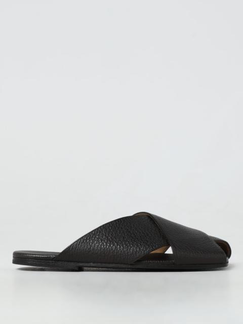 Marsèll Marsèll Spatula sandals in dry milled leather