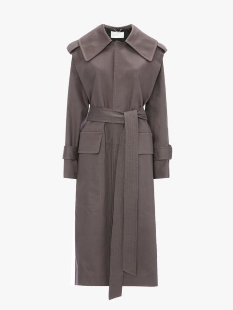 Victoria Beckham Philippa Trench In Ore