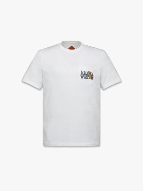 MCM Rabot Pocket T-Shirt in Organic Cotton