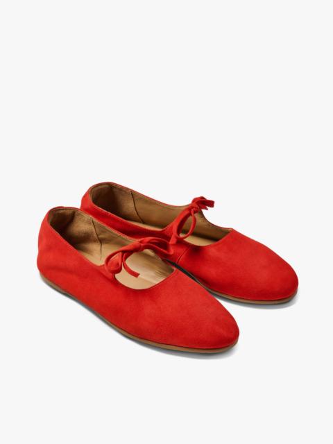 beek Crane Bow Suede Mary Jane Shoe