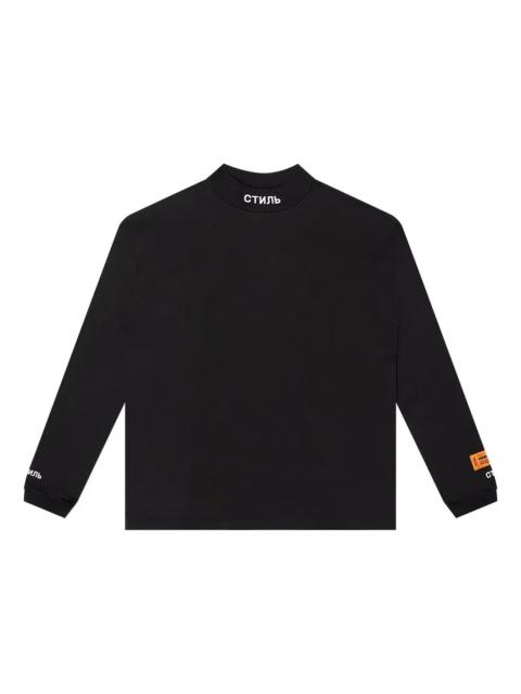 Heron Preston HERON PRESTON CTNMB Long-Sleeve Turtleneck T-shirt 'Black' HMAB017F20JER0011001