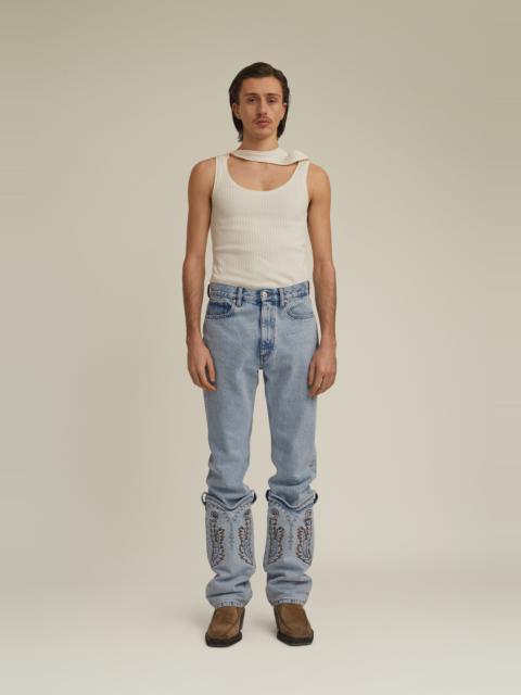Y/Project Cowboy Cuff Jeans