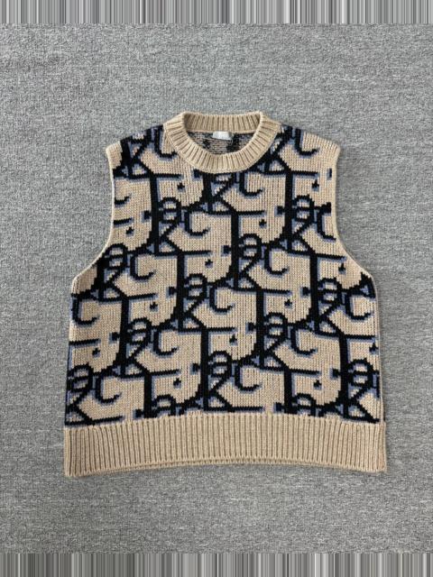 Dior Dior Travis Scott Monogram Knit Vest