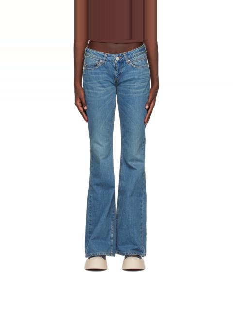 PERVERZE SSENSE Exclusive Blue Nano Mist Jeans