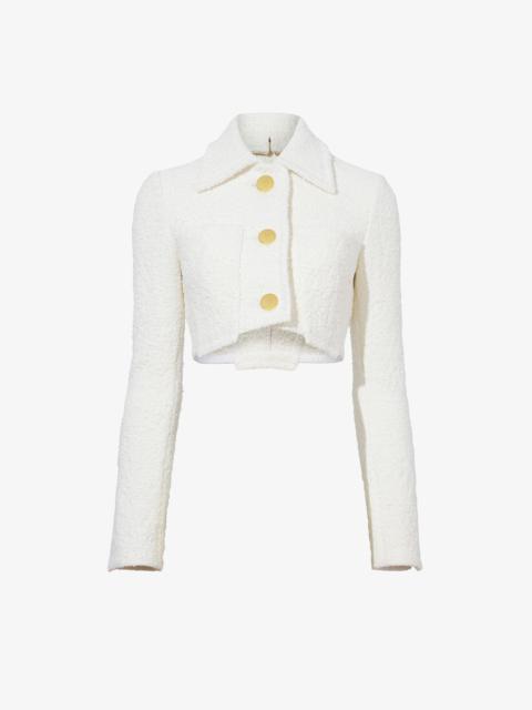 Proenza Schouler Stretch Boucle Crop Jacket