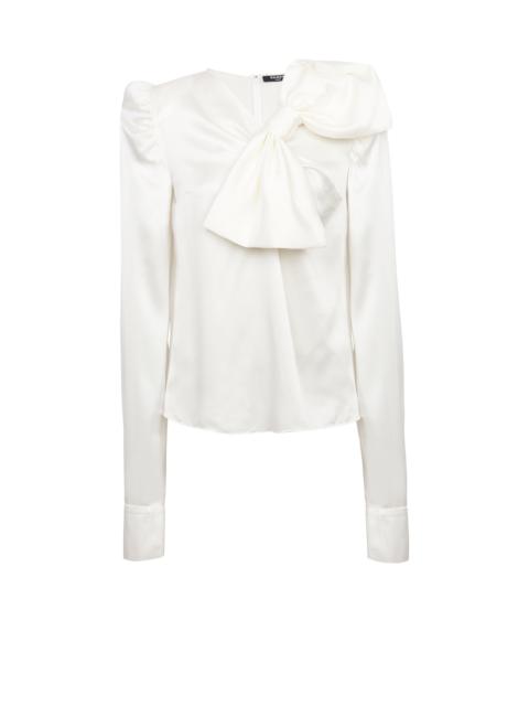 Balmain Top with a large bow