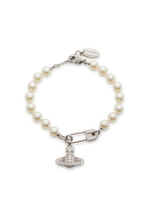 Vivienne Westwood Lucrece embellished pearl bracelet