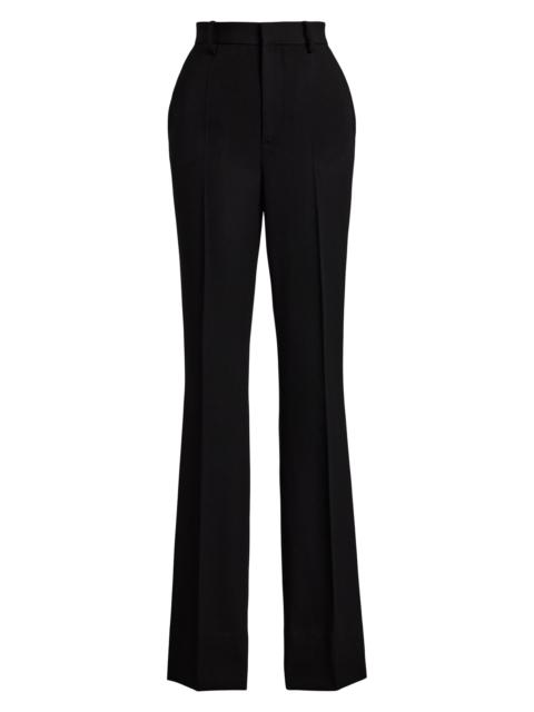 Ralph Lauren Women's Wrigley Grain De Poudre Pants - Black