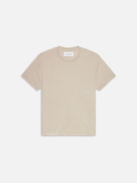 FRAME Relaxed Tee in Washed Off White