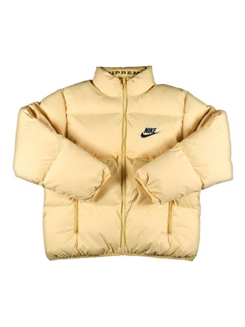 Supreme Supreme x Nike Reversible Puffy Jacket 'Pale Yellow'