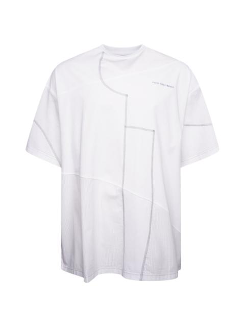 FENG CHEN WANG Oversized Deconstructed T-Shirt in White