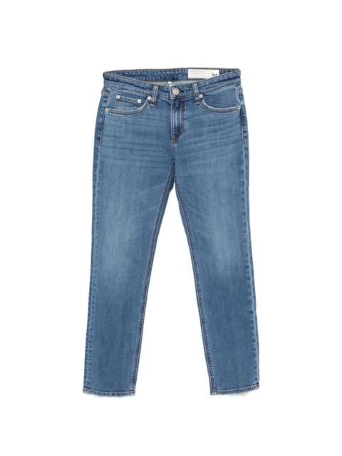 rag & bone frayed hem boyfriend jeans