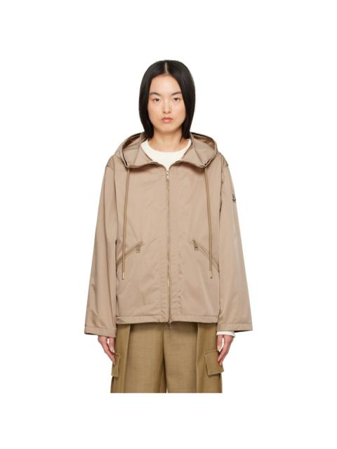 Moncler Beige Cassiopea Hooded Jacket