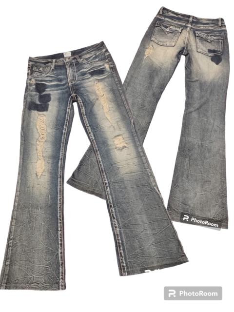 Other Designers Japanese Brand - 💥Rare💥 Seditionaries Distressed Flare Jeans