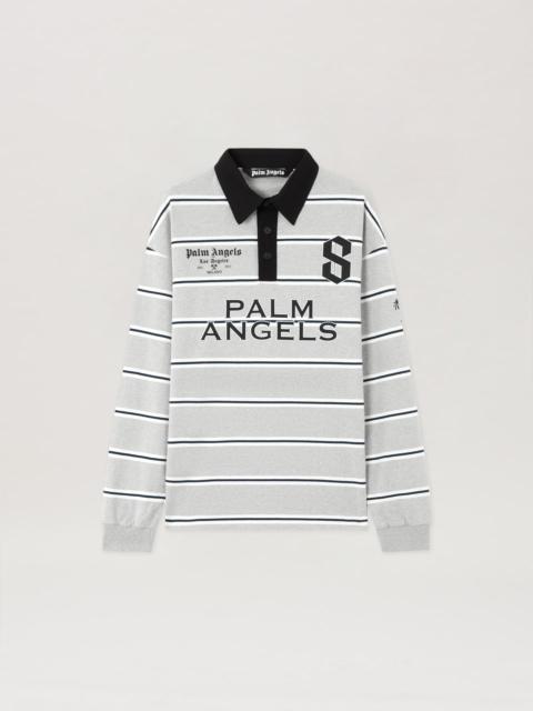 Palm Angels Palm Sport Long-Sleeved Polo Shirt