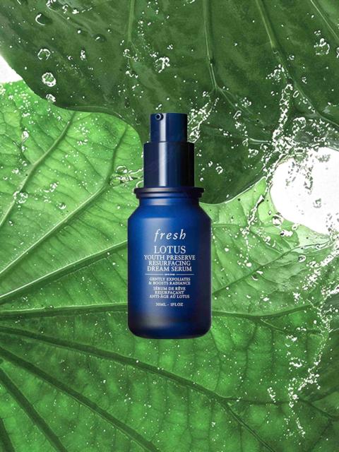fresh lotus youth preserve resurfacing dream serum