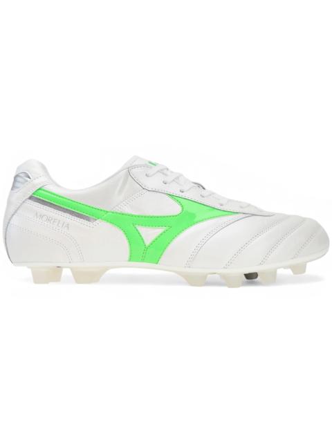 Mizuno Mizuno Morelia II Japan MD White Neon Green Galaxy Silver