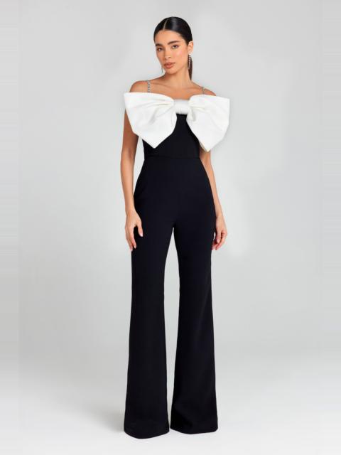 NADINE MERABI Jenny Bow Jumpsuit