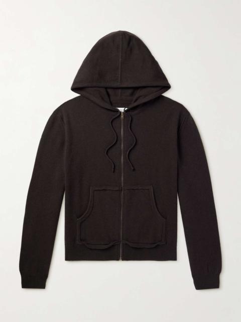 Maison Margiela Wool and Cashmere-Blend Zip-Up Hoodie